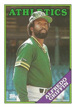 1988 Topps #726 Alfredo Griffin Front
