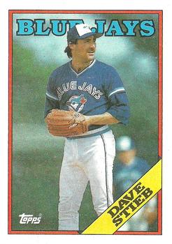 1988 Topps #775 Dave Stieb Front