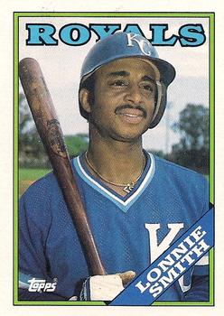 1988 Topps #777 Lonnie Smith Front