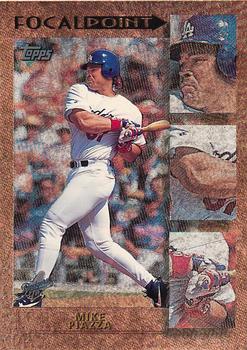 1998 Topps - Focal Point #FP12 Mike Piazza Front