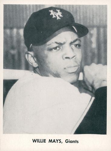 1956 Jay Publishing New York Giants Set A #NNO Willie Mays Front
