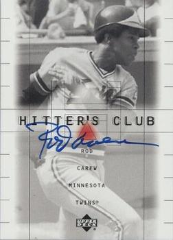 2000 Upper Deck Hitter's Club - Autographs #ROD Rod Carew Front