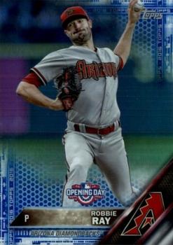2016 Topps Opening Day - Blue Foil #OD-71 Robbie Ray Front