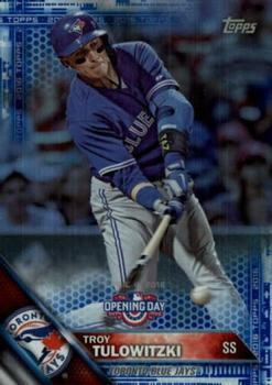 2016 Topps Opening Day - Blue Foil #OD-188 Troy Tulowitzki Front