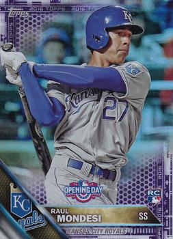2016 Topps Opening Day - Purple Foil #OD-32 Raul Mondesi Front