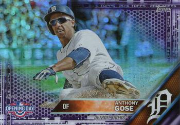 2016 Topps Opening Day - Purple Foil #OD-160 Anthony Gose Front