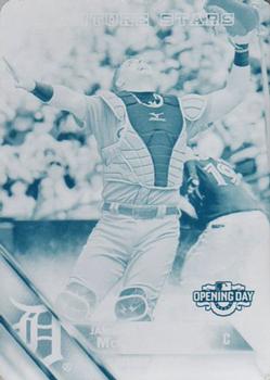 2016 Topps Opening Day - Printing Plates Cyan #OD-159 James McCann Front