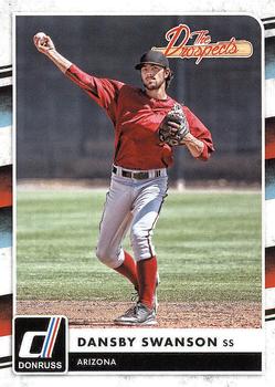 2016 Donruss - The Prospects #TP6 Dansby Swanson Front
