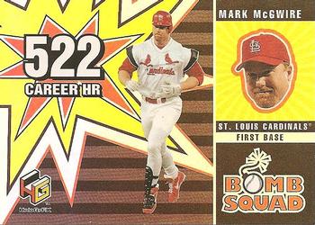2000 Upper Deck HoloGrFX - Bomb Squad #BS2 Mark McGwire  Front