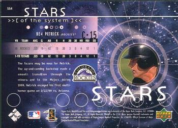 2000 Upper Deck HoloGrFX - Stars of the System #SS4 Ben Petrick  Back