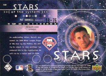 2000 Upper Deck HoloGrFX - Stars of the System #SS8 Pat Burrell  Back