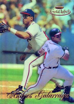 1998 Topps Gold Label #4 Andres Galarraga Front