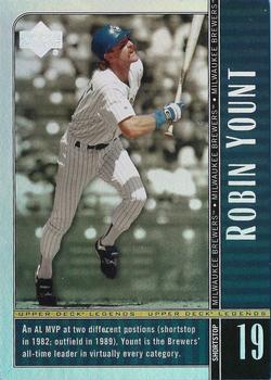 2000 Upper Deck Legends - Commemorative Collection #13 Robin Yount  Front