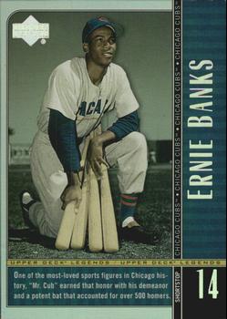 2000 Upper Deck Legends - Commemorative Collection #18 Ernie Banks  Front