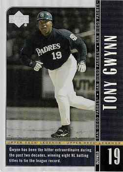 2000 Upper Deck Legends - Commemorative Collection #54 Tony Gwynn  Front