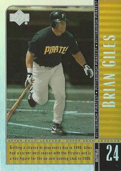 2000 Upper Deck Legends - Commemorative Collection #57 Brian Giles  Front