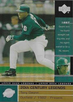 2000 Upper Deck Legends - Commemorative Collection #119 Tony Gwynn Front