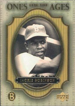 2000 Upper Deck Legends - Ones for the Ages #O4 Jackie Robinson  Front