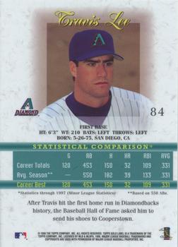 1998 Topps Gold Label - Class 2 #84 Travis Lee Back