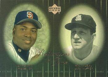 2000 Upper Deck Legends - Reflections in Time #R6 Tony Gwynn / Stan Musial Front