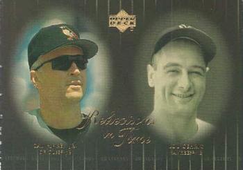 2000 Upper Deck Legends - Reflections in Time #R8 Cal Ripken Jr. / Lou Gehrig Front