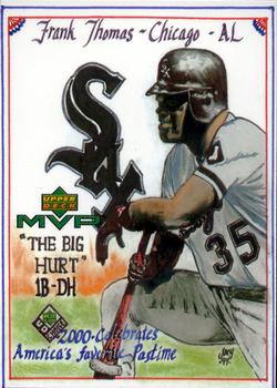2000 Upper Deck MVP - Draw Your Own Card #DT1 Frank Thomas  Front