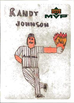2000 Upper Deck MVP - Draw Your Own Card #DT10 Randy Johnson  Front