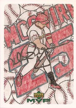 2000 Upper Deck MVP - Draw Your Own Card #DT16 Mark McGwire  Front