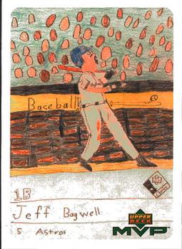 2000 Upper Deck MVP - Draw Your Own Card #DT21 Jeff Bagwell  Front