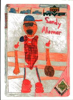 2000 Upper Deck MVP - Draw Your Own Card #DT26 Sandy Alomar Jr.  Front