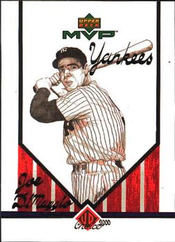2000 Upper Deck MVP - Draw Your Own Card #DT2 Joe DiMaggio  Front
