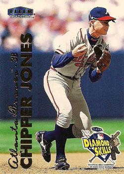 1999 Fleer Tradition - Diamond Skills Competition Cards #NNO Chipper Jones Front