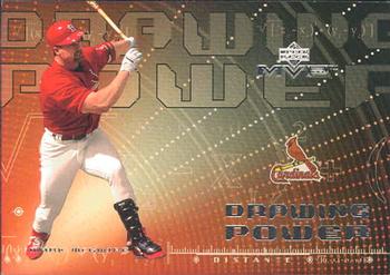 2000 Upper Deck MVP - Drawing Power #DP1 Mark McGwire  Front