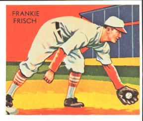 1985 1934-1936 Diamond Stars (reprint) #17 Frankie Frisch Front