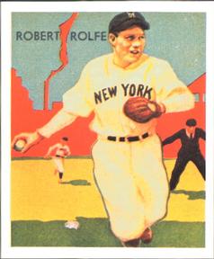 1985 1934-1936 Diamond Stars (reprint) #29 Red Rolfe Front