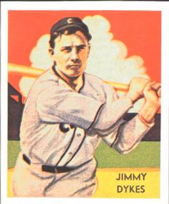 1985 1934-1936 Diamond Stars (reprint) #42 Jimmie Dykes Front