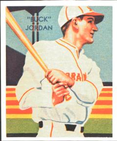 1985 1934-1936 Diamond Stars (reprint) #49 Buck Jordan Front