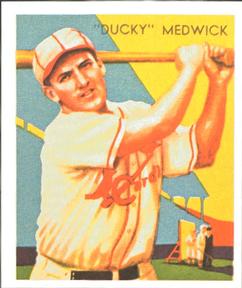 1985 1934-1936 Diamond Stars (reprint) #66 Ducky Medwick Front