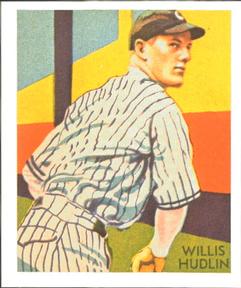 1985 1934-1936 Diamond Stars (reprint) #79 Willis Hudlin Front