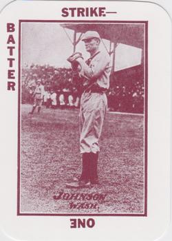 1913 National Game (WG5) (reprint) #23 Walter Johnson Front