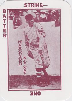 1913 National Game (WG5) (reprint) #27 Rube Marquard Front