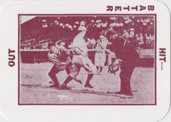 1913 National Game (WG5) (reprint) #A8 Play at plate, runner standing Front