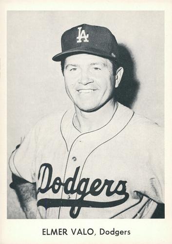 1958 Danny Goodman Los Angeles Dodgers Set A #NNO Elmer Valo Front