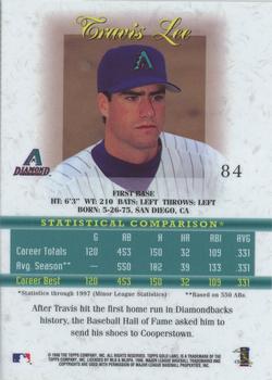 1998 Topps Gold Label - Class 3 #84 Travis Lee Back