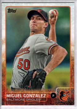 2015 Topps - Limited #8 Miguel Gonzalez Front
