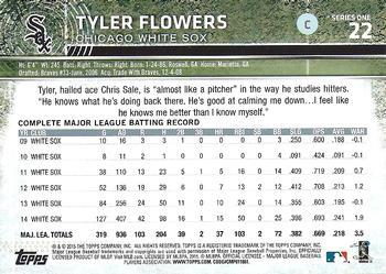 2015 Topps - Limited #22 Tyler Flowers Back