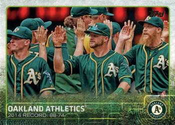 2015 Topps - Limited #33 Oakland Athletics Front