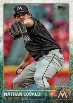 2015 Topps - Limited #53 Nathan Eovaldi Front