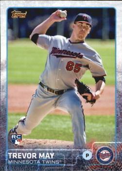 2015 Topps - Limited #55 Trevor May Front