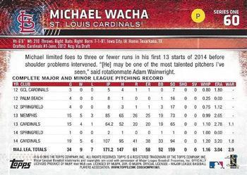 2015 Topps - Limited #60 Michael Wacha Back